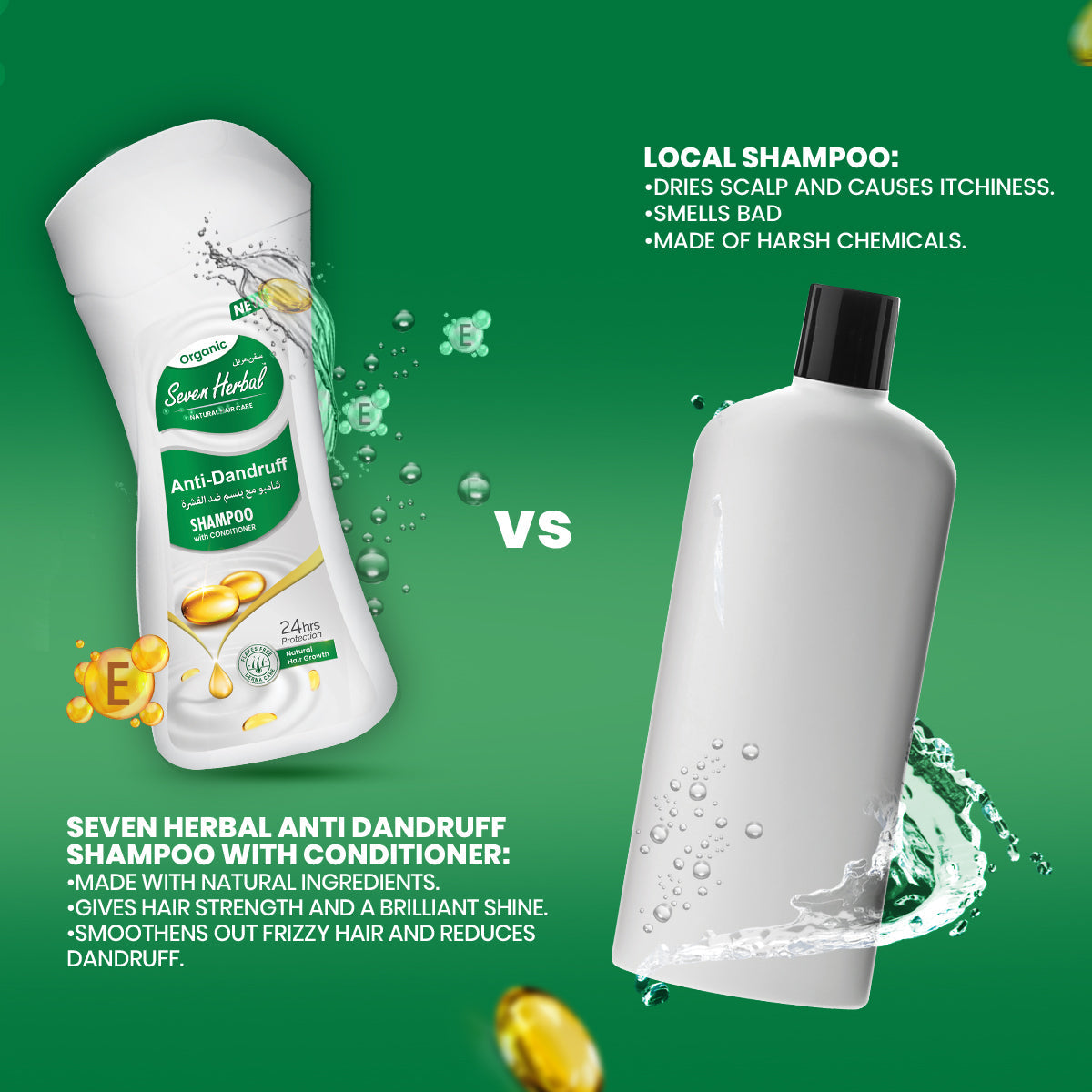 Anti-Dandruff Shampoo with Conditioner (210ml)