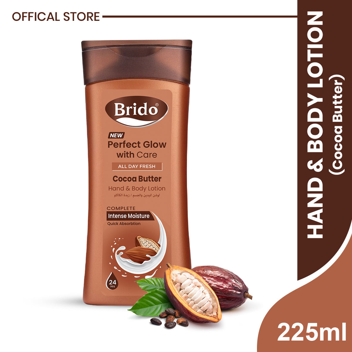 Cocoa Butter Body Lotion (Skin Glow with Care)