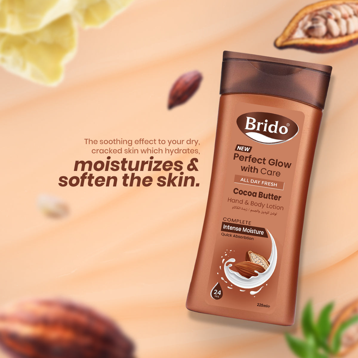 Cocoa Butter Body Lotion (Skin Glow with Care)