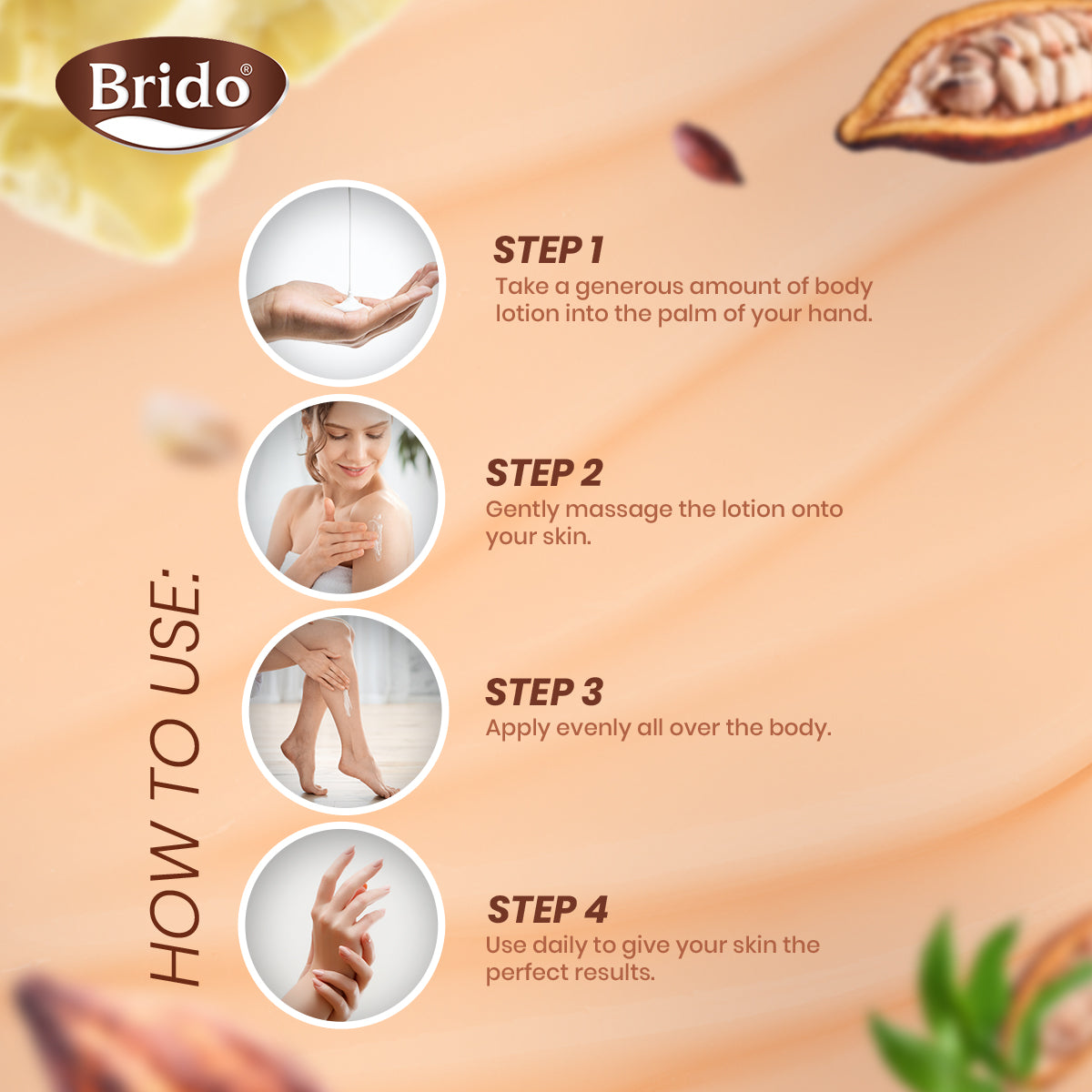 Cocoa Butter Body Lotion (Skin Glow with Care)