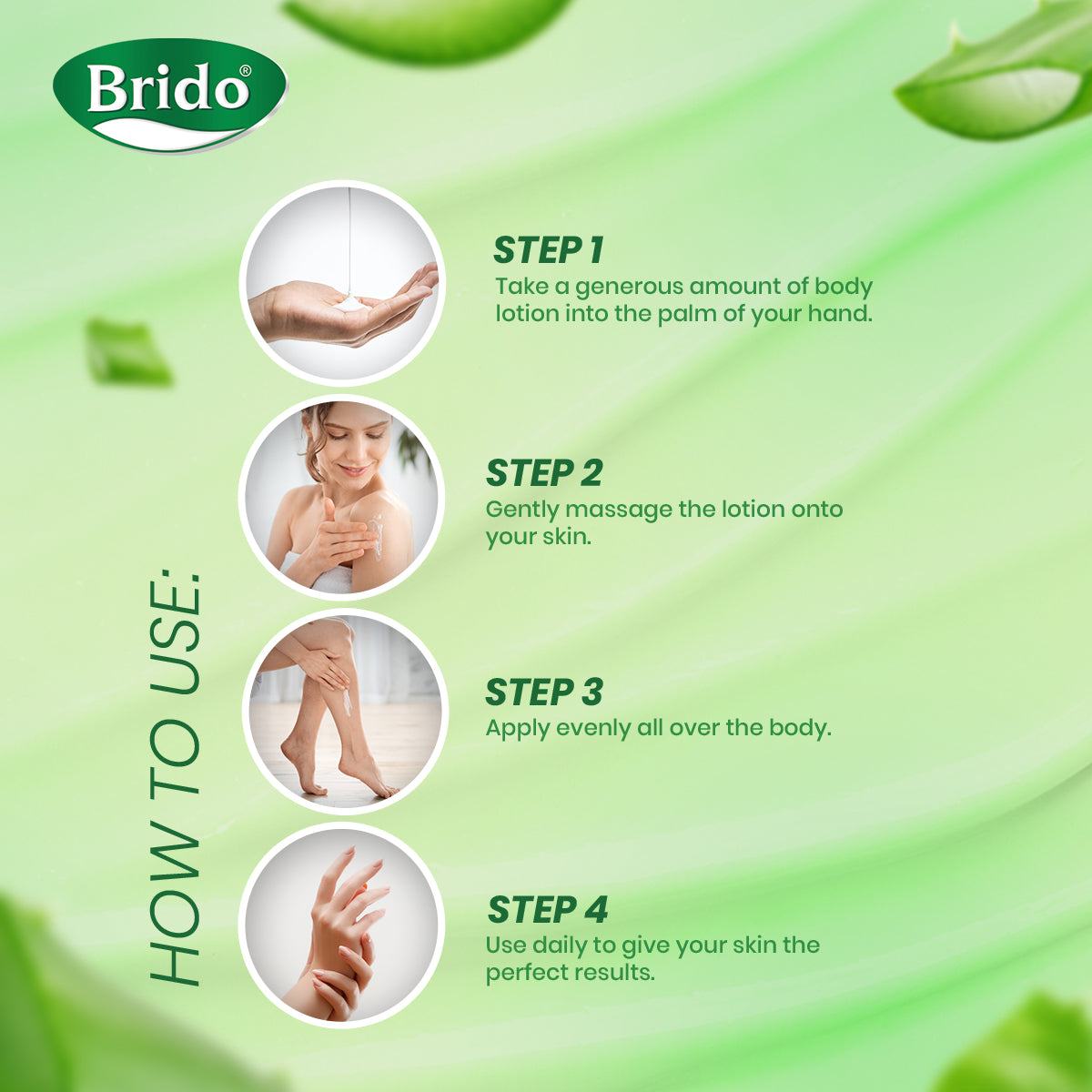 Aloe Vera Body Lotion (Skin Repair Formula)