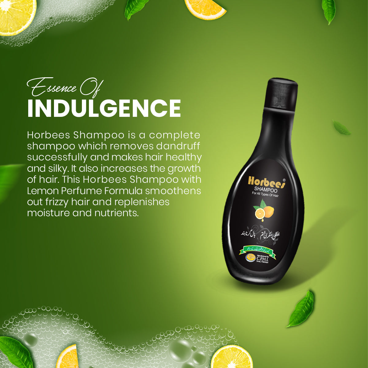 Shampoo with Lemon Extracts (185ml)