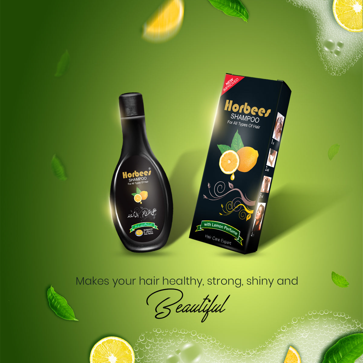 Shampoo with Lemon Extracts (185ml)