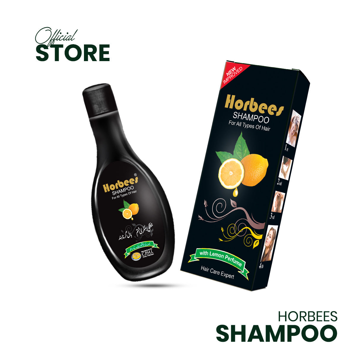 Shampoo with Lemon Extracts (185ml)