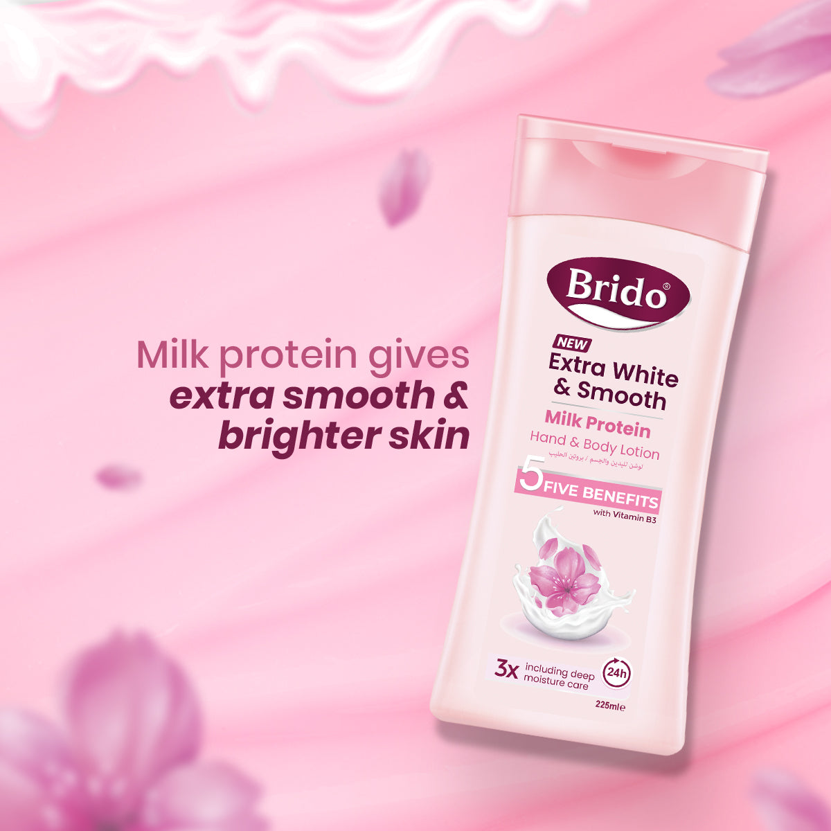 Milk Protein Body Lotion (Extra White & Smooth)