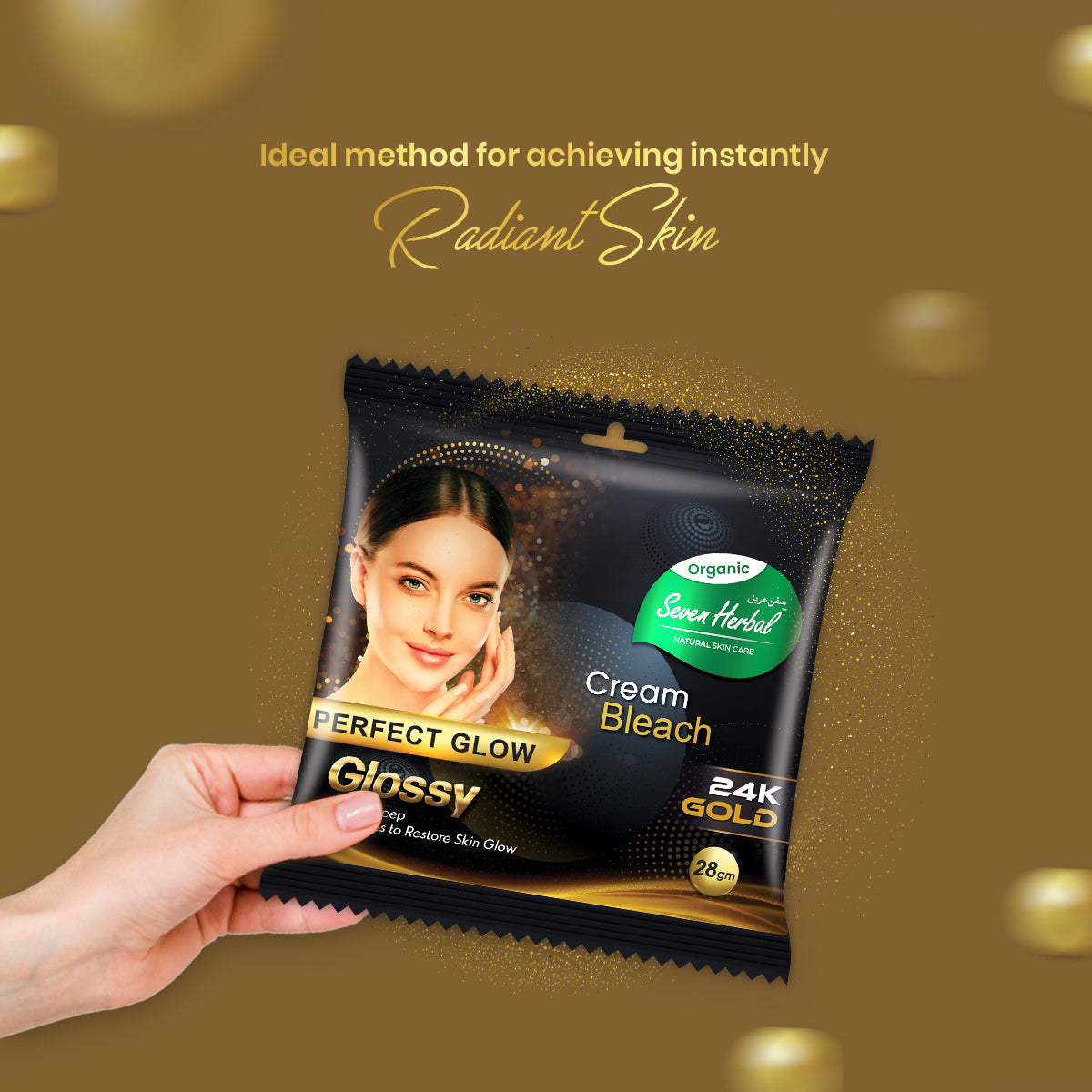 24K Gold Bleach Cream (28g)