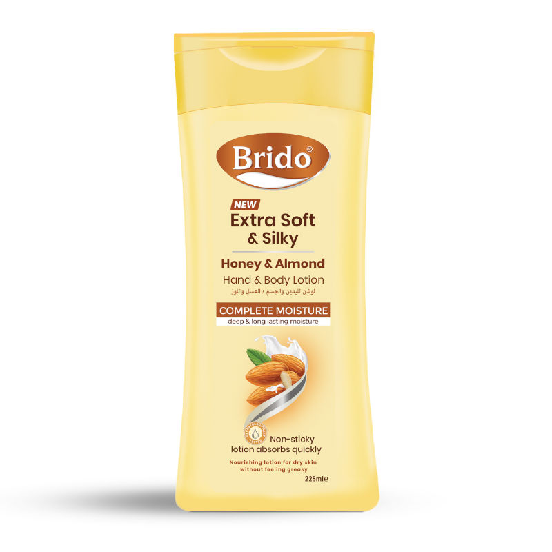 Honey & Almond Body Lotion (Extra Soft & Silky Skin)